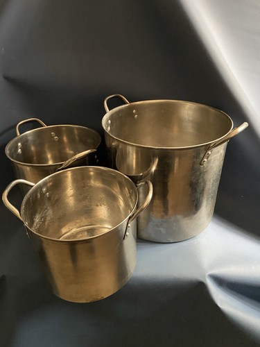 Set cooking stock pots - set, 3
