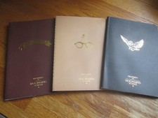 3 x UNUSED HARRY POTTER -