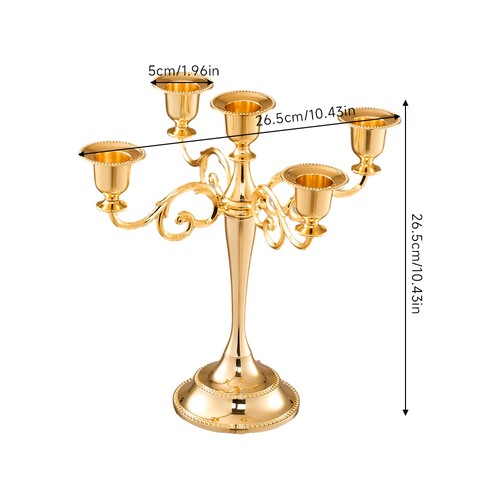 Arm metal candle holder - candle,