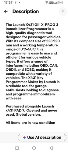 Launch x431 prog - x-prog, 3