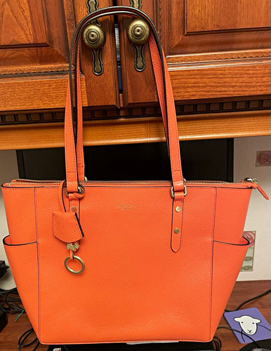 Radley coral pebbled leather - radley,