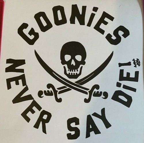 Goonies retro vinyl - 1x, sticker