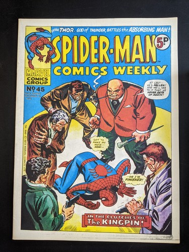 Spider man comics - weekly, no
