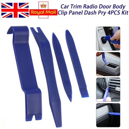 4pcs blue trim removal - blue,