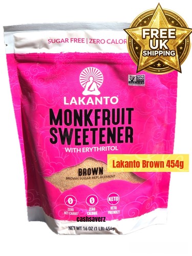 Lakanto brown 454g monkfruit - lakanto,
