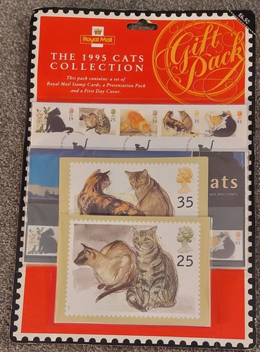 Royal mail 1995 cats - mail,