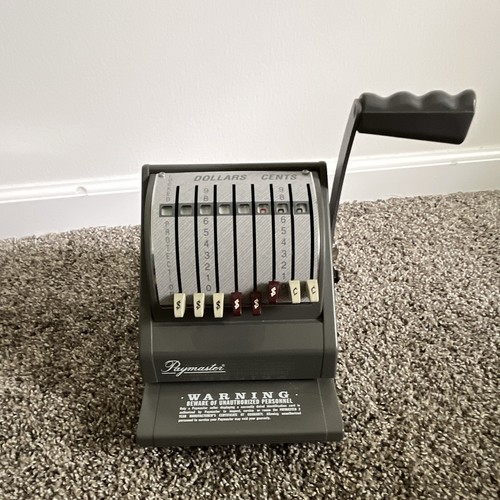 Paymaster manual mechanical - paymaster,