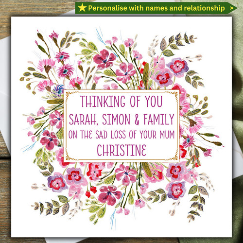 Personalised sympathy - personalised,