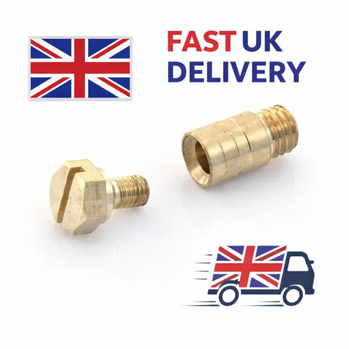 Gas meter test nipple with - gas,