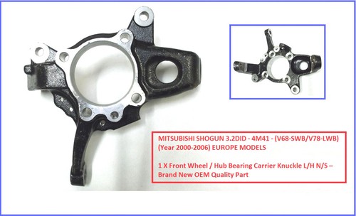 Front hub steering knuckle - front, l/h