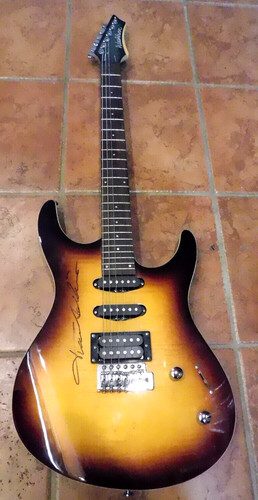 Washburn guitar signed - washburn,