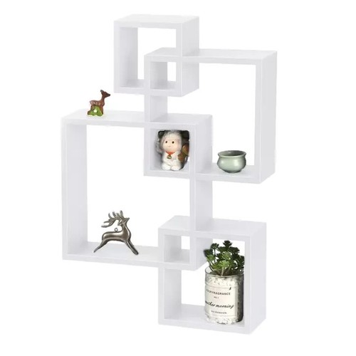 Floating wall shelves square - floating,