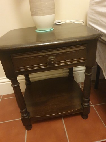 Ercol bedside table - bedside,
