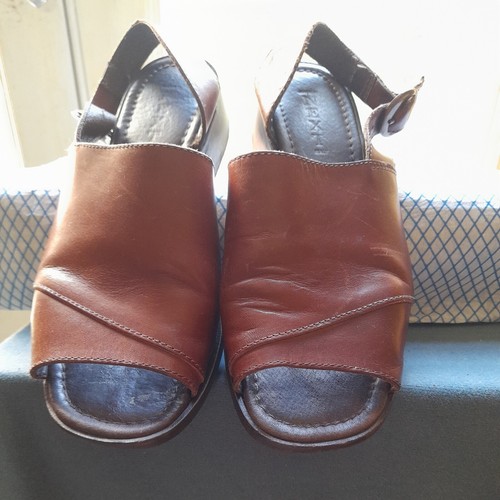 Ladies brown italian leather - brown,