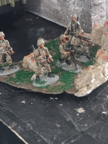 Painted german soldiers - painted, w2