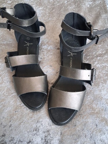 Ladies ankle strap sandals - ankle,