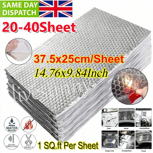 40sq butyl sound deadening - 40sq.ft,