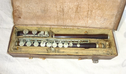 Vintage flute langlois - vintage, h.