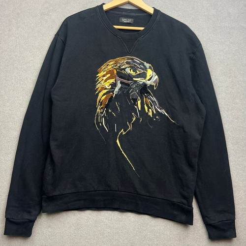 Zara men jumper black - men, xl