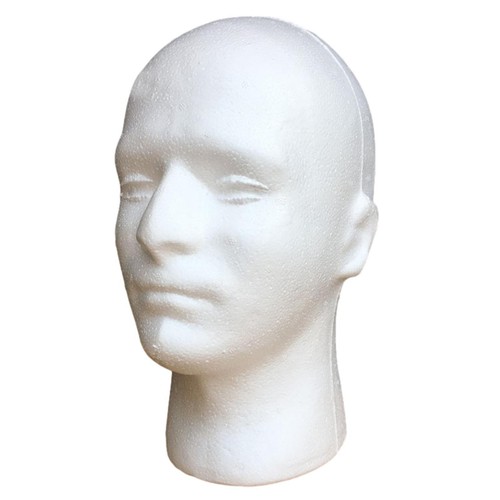 Male mannequin head - mannequin,
