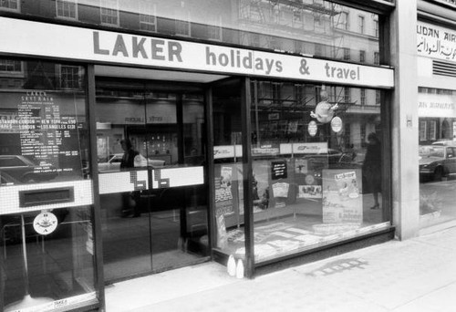 The laker airways office - the,
