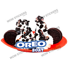Ice cream van stickers - , oreo