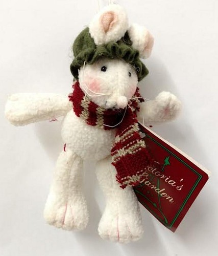 Merry mice plush ornament - merry,