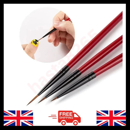 3pcs liner brush fine - liner,