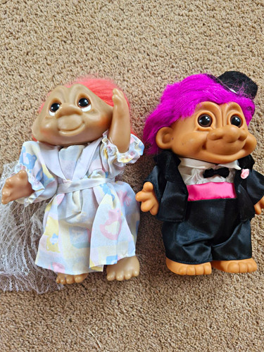 2pc troll doll - 2pc, w/