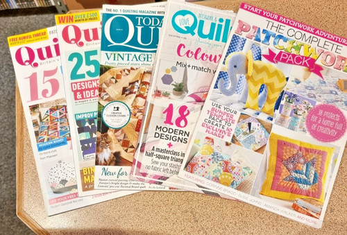 Quilter and patchwork - quilter, magazine