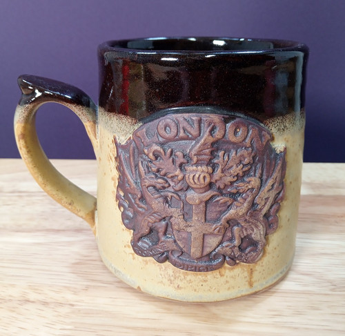 London stoneware large tankard - london,