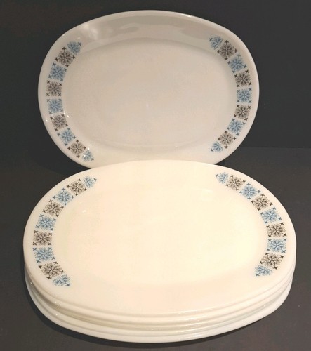 Pyrex jaj chelsea pattern - chelsea, oval