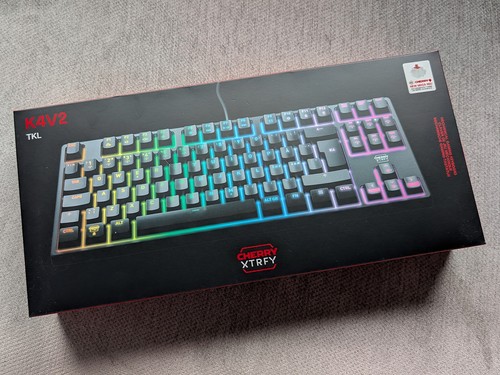 Cherry xtrfy k4v2 tkl - xtrfy, wired