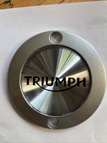 Triumph clutch cover badge - clutch,