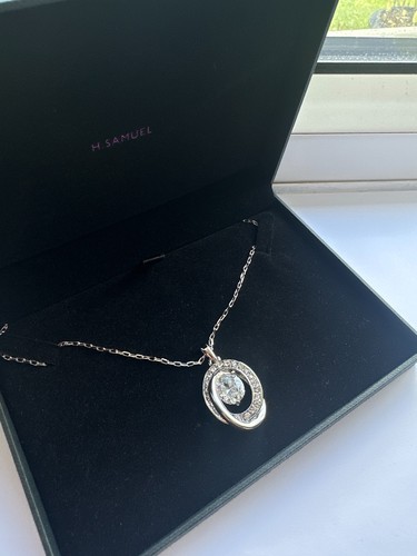 Samuel halo pendant necklace - pendant,