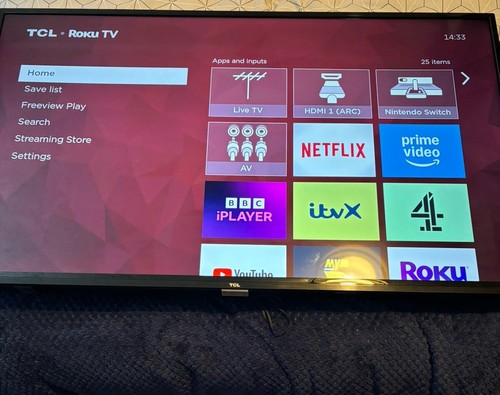 Tcl 43p725k hdr uhd - tcl, 4k