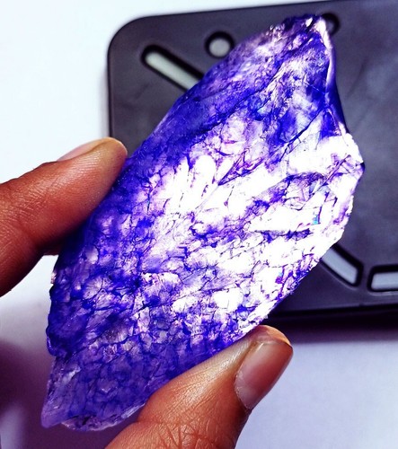 Certified natural blue beryl - natural,