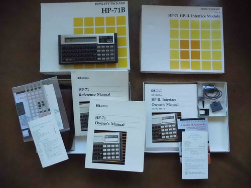 Hewlett packard 71b hp il - hewlett,