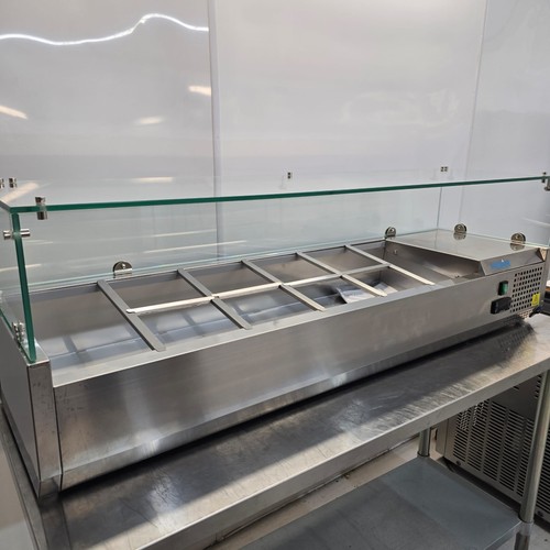 Countertop prep fridge gn - fridge, 4x