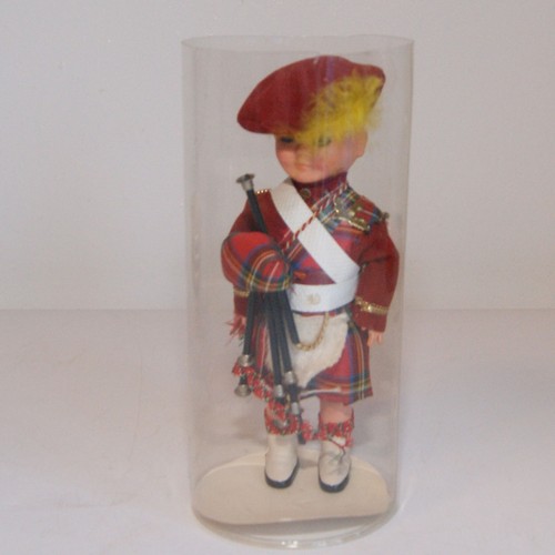 Vintage scottish piper - scottish,