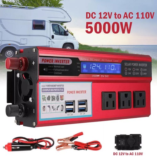 Car power inverter 12v - car, dc