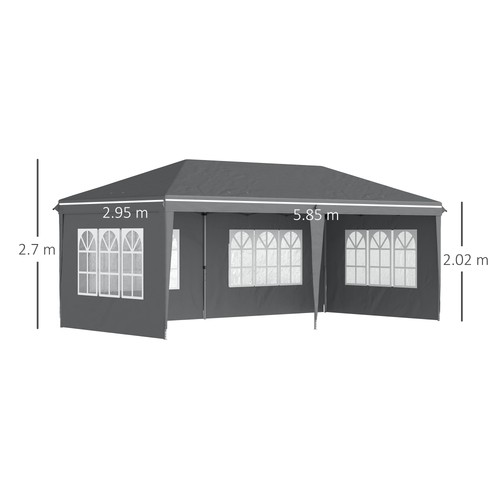 Large pop gazebo outdoor - large,