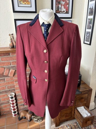 Stunning wool burgundy - wool, frock