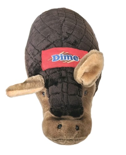 Dime bar armadillo plush rare - dime,