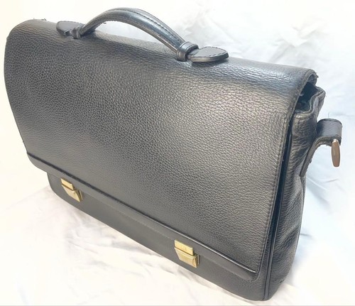 Rare dunhill flap briefcase - flap,