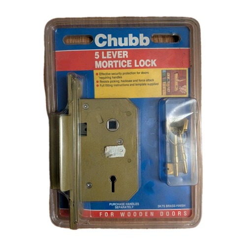 Chubb 3k75 lever mortice - lever,