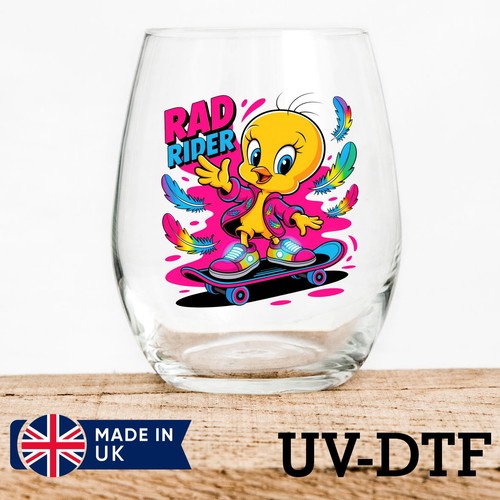 Tweety bird 8pcs - uv, dtf