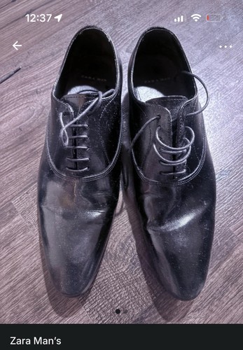 Zara men black oxford - zara, men’s