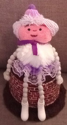 Knitted toilet roll - toilet,