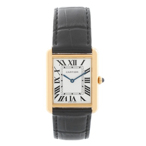 Cartier tank solo 35x27mm - tank,